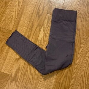 Women’s High Waisted Thick  Banded Athletic Running Leggings with Air Holes